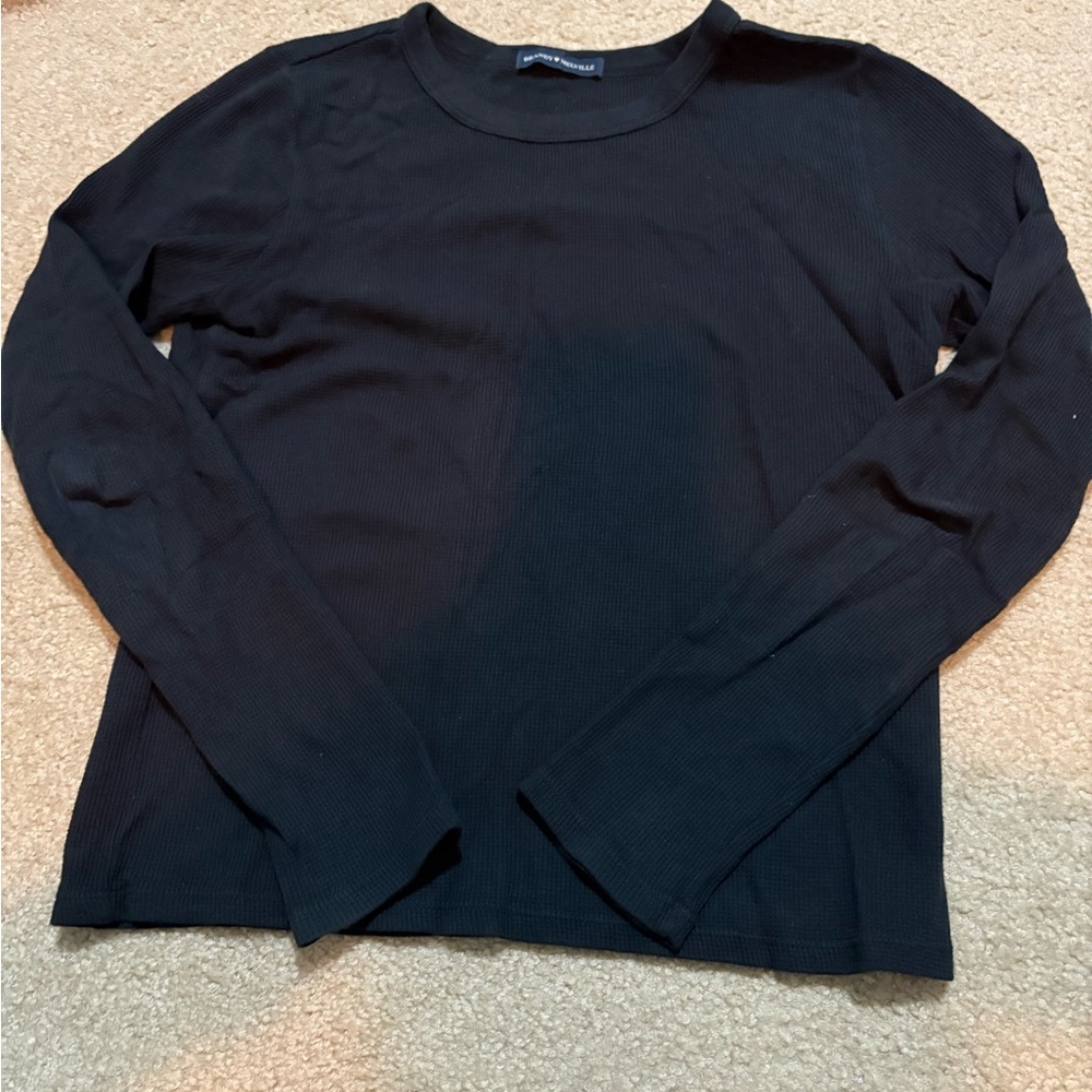 Brandy Melville Black Long Sleeve Tee